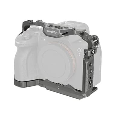 SmallRig HawkLock Quick Release Cage for Sony A7R V/A7 IV/A7S III/A7R IV/A1, Camera Cage with Cold Shoe/NATO Rail/Quick Release Plate for Arca, Full Access & Anti-Scratch Design - 4481