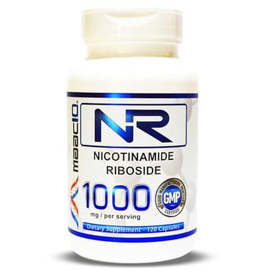 MAAC10 NR Nicotinamide Riboside 1000mg Serving | Third Party Lab Tested NAD+ Supplement | NMN Supplement Alternative.