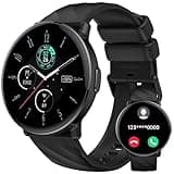 Smart Watches for Men Women, 1.39" HD Touch Screen Smartwatch with Bluetooth Calls and Dialing Function, 112+ Sports Modes Fitness Tracker with USB-C Fast Charging, Smartwatch for Android iOS. Black