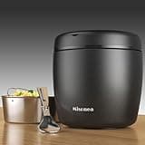 Misonea Thermo for Hot Food 32OZ, Vacuum Insulated Food Jar for Adults, Stainless Steel Soup Thermo Wide Mouth Leakproof Lunch Containers with Spoon for School Office, Black