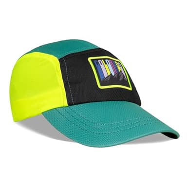 Headsweats Performance Race Hat Baseball Cap for Running and Outdoor Lifestyle, Black/Colorado RAD