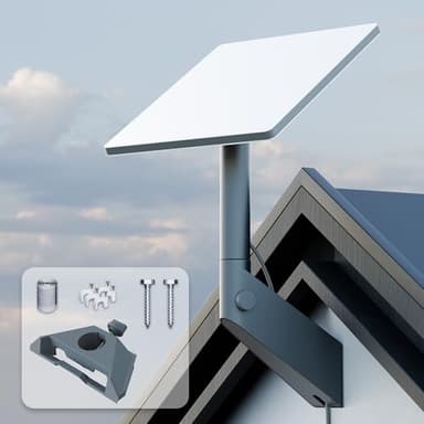 Starlink Mini Wall Mount, 360 Adjustable Starlink Mini Bracket, Gray