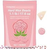 Hard Wax Beads - 1.1lb/17.6oz Wax beads for Hair Removal on Sensitive Skin, At-Home Waxing Refill for Brazilian Bikini Line,Body,Facial