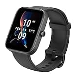 Amazfit Bip 3 Pro Smart Watch for Men, GPS, 14-Day Battery Life, Activity Fitness Tracker with 60+ Sports Modes, Water Resistant, Sleep & Heart Rate Monitor, for Android Phone & iPhone, Black