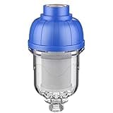 GQJQ 1/2" Reusable Sediment Water Filter, Spin Down Sediment Filter, 40µm 316 Stainless Steel Mesh Water Filter, For Washing Machines, Water Heaters