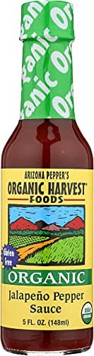Organic Harvest Gluten Free Jalapeno Pepper Sauce, 5 Fluid Ounce - One Bottle