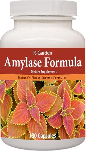R-Garden Amylase Formula, 180 caps.