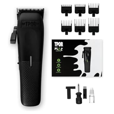 TPOB Mini Play Professional Hair Clippers Without Chare Stand (Black)