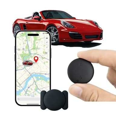 Super Magnetic! 360 Days of Battery Life! Apple Find My Subscription-Free GPS Car Locator - Waterproof and Drop-Proof, Stealth Tracking, 1 Year Only Replacement Not Repair