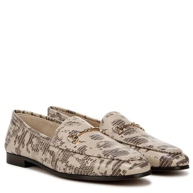 Sam Edelman Women's Loraine Loafer Roccia Lizard 9 Medium
