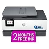 HP OfficeJet Pro 8025e All-in-One Inkjet Wireless Printer Copier Scanner Fax 35 Page ADF Two-Sided 2.7-inch Touchscreen PC Phone Tablet Printers for Home Use Office, Multifunction 1K7K3A (Renewed)