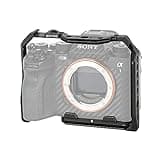 NICEYRIG Lightweight Full Cage for Sony Alpha 1, A7IV, A7RIV, A7SIII, A7RIII, A7III, A9, A9II Mirrorless Camera- 437