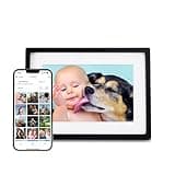 Skylight Frame – WiFi Digital Picture Frame Customer Support, Touch Screen Digital Photo Frame with Easy Setup, Photo Gifts for Parents and Grandparents - 10 Inch Black