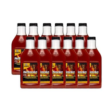 Bardahl 2117-CS NoSmoke + StopLeak Motor Oil Additive - Treatment for Oil Burning & Excessive Exhaust Smoke - Engine Oil Leak Sealer - Stop Smoke & Quiet Noisy Engines While Restoring - 16 fl oz