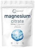 Pure Magnesium Citrate Powder (Citrato de Magnesio en polvo), 2 Pounds (32 Ounce), Pure and Filler Free, Relaxation and Nutrient Utilization, Vegan