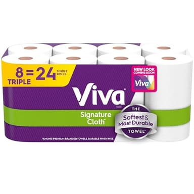 VIVA SIGNTR CLTH TRPL CAS TWL 8 PK 129