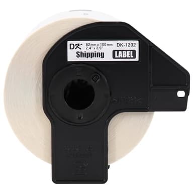 Brother Genuine DK-12023PK Die-Cut Shipping Paper Labels, Long Lasting Reliability, 300 Labels Per Roll, (3) Rolls per Box, White (DK12023PK)