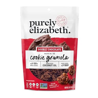 Purely Elizabeth, Cookie Granola Double Chocolate, 11 Ounce