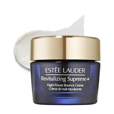Estée Lauder Revitalizing Supreme+ Night Power Bounce Cream | Face Moisturizer with Peptides | Firms, Lifts & Plumps Skin, 1.7 Ounce