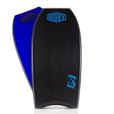MOREY® Mach 10. Pro Series Bodyboard Built with Strong, Durable Core & Mesh, Slick Bottom for Speed & Crescent Tail (2025 Model)