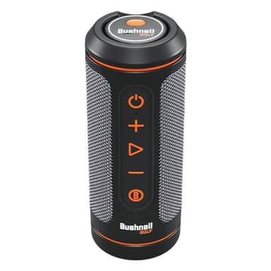 Bushnell Golf Wingman 2 GPS Bluetooth Speaker | Audible Distances, Magnetic Cart Mount, Custom Sound Bites, TWS Pairing & USB-C Charging