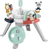 Fisher-Price Baby to Toddler Toy 3-in-1 Spin & Sort Activity Center and Play Table with 10+ Activities, Happy Dots