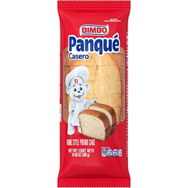 Bimbo Panqué Casero Pound Cake, Home Style Pound Cakes, 10.58 oz Bag