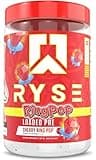 Ryse Loaded Pre Workout Powder Supplement for Men & Women | Pumps, Energy, Focus | Beta Alanine + Citrulline | 390mg Caffeine | 30 Servings (Cherry Ring Pop)