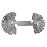 Performance Tool W8655 Combination Thread Pitch Gauge - Standard and Metric, 60 Degree Angle, Quality Construction for Accurate Readings.