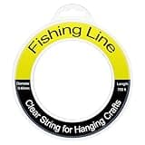 Clear Fishing Line Wire, 755 FT Invisible Clear Nylon String for Hanging Balloon Garland Crafts Picture Decorations Bracelets Necklaces Jewelry Making Beading Herain