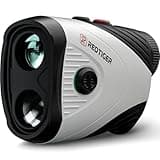 REDTIGER Golf Rangefinder with Slope, 1200 Yards Laser Range Finder Golfing, 7X Magnification, Flag Pole Locking Vibration, Rechargeable Range Finders with Magnet Stripe, GolfVue Series 1