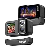 SJCAM SJ20 Action Camera 4K, F2.0/F1.3 Dual Lens, 154° FOV HDR, Low Light, 1850mAh Battery, Stabilization, Waterproof, 8X Zoom, Helmet Kits, Support Ext MIC& Remote Control