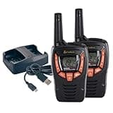 Cobra ACXT390 Walkie Talkies - Rechargeable, Lightweight, 22 Channels, 23-Mile Range Two-Way Radios with VOX (2-Pack)