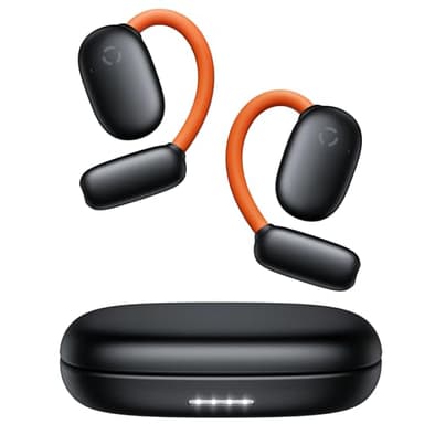 occiam Bluetooth Open-Ear Headphones & Earbuds Real-Time 164 Languages Translation Earbuds 80H Playtime Wireless Sport Earphones for Running Workouts Black