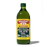 Bragg Organic Extra Virgin Olive Oil - 32 fl oz - Sourced from Organic Greek Koroneiki Olives - Great for Cooking at Home