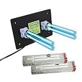 Air Purifier Whole House Uv Light in Duct for Hvac Ac (Air Conditioning) Duct Germicidal Filter + 2 replacement bulbs