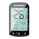 ROCKBROS Bike Computer Wireless Cycling Computers ANT+ Bluetooth Bicycle Computer Mini Speedometer Odometer Waterproof 2.9inch LCD Screen GPS/BDS/Galileo Position System