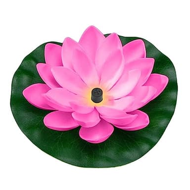 Flotation Belt Solar Waterscape Garden Floating Flower Fountains for Bird Bath Fish Tank Pool