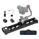 IFOOTAGE Shark Slider Nano II-660, 17'' Multi-Axis Motorized Camera Slider with AI Tracking, APP/IPS Control Dolly Rail Slider 360° Panoramic for Cameras, Gimbals, Phones, Payload 15.4lbs
