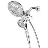 Moen 26009 Tub Faucets and Accessories Magnetix 2.5 GPM Handheld/Rain Shower Head 2-in-1 Combo Featuring Magnetic Docking System, Chrome