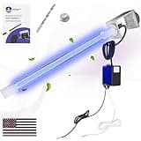 BioShieldUV Lite 18W 24V HVAC UV Light Air Treatment System Magnetic Holder Powered by HVAC Ballast - UVC Light for Air Conditioner UV Light for AC System (18W-AC)