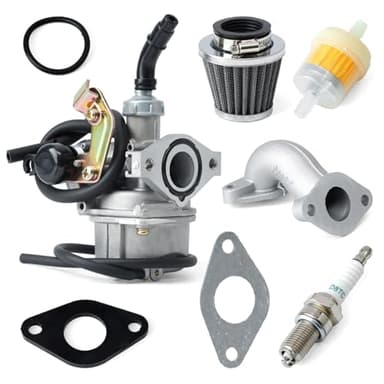 Esttlamer PZ19 Carburetor Compatible with Kayo Fox 70 Bull 125 for Predator 125 70cc 90cc 125cc ATV Quad, Carb w/Filters