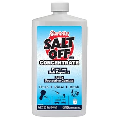 STAR BRITE Salt Off Concentrate - Ultimate Salt Remover Wash & Marine Engine Flush for Boats, Vehicles, Trailers, and More - 32 OZ (093932)