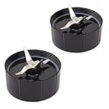 QT 2X Cross Blades compatible with Magic Bullet 250W MB1001 Series With Gaskets Replacement Blender Part