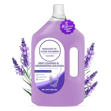82 FL OZ/2.42 L Lavender Scent Floor Cleaning Solution Compatible with Tineco iFLOOR 2/3/5 & FLOOR ONE S3/S5/S6/S7 PRO, Floor Cleaner Refill for All Cordless Wet/Dry Vacuum & Robot Vacuums Mop