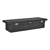 UWS EC10473 69-Inch Matte Black Heavy-Wall Aluminum Truck Tool Box with Low Profile, RigidCore Lid
