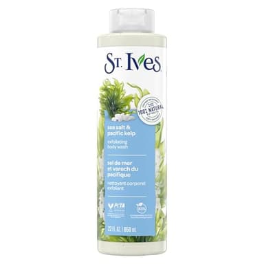 St. Ives Sea Salt & Pacific Kelp Exfoliating Body Wash 22 Fl Oz