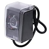 NSi RHB32RC Indoor/Outdoor 15-Amp Plug-in Heavy Duty Mechanical Timer, Clear Cover