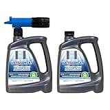Wet & Forget Window & Screen Cleaner – Outdoor Window Cleaner Spray & Hose Attachment; No Scrubbing, Superior Scrub-Free Shine for Windows & Screens; 48oz (Pack of 2)