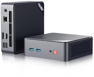 AWOW Mini PC Intel N150, 8GB RAM 256GB PCIe3.0 SSD, Mini Desktop Computer Support 4K Display/USB3.2/WiFi 5/BT5.2/ Gigabit Ethernet for Home/Office
